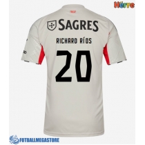 Fotballdrakt Herre Benfica Richard Rios #20 Bortedrakt 2025-26 Kortermet